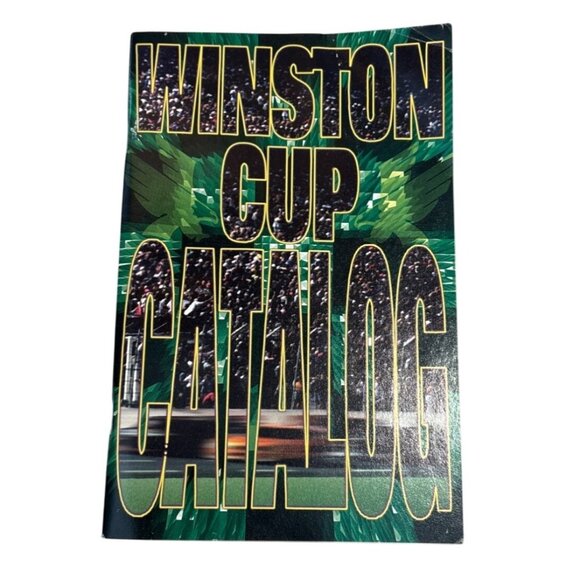 1996 Winston Cup Catalog Vintage NASCAR Racing Merchandise Advertising Booklet - Picture 1 of 5